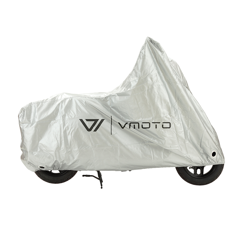 バイク用品 VMOTO純正 カバー シルバー