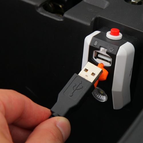 スマホを充電!USBポート