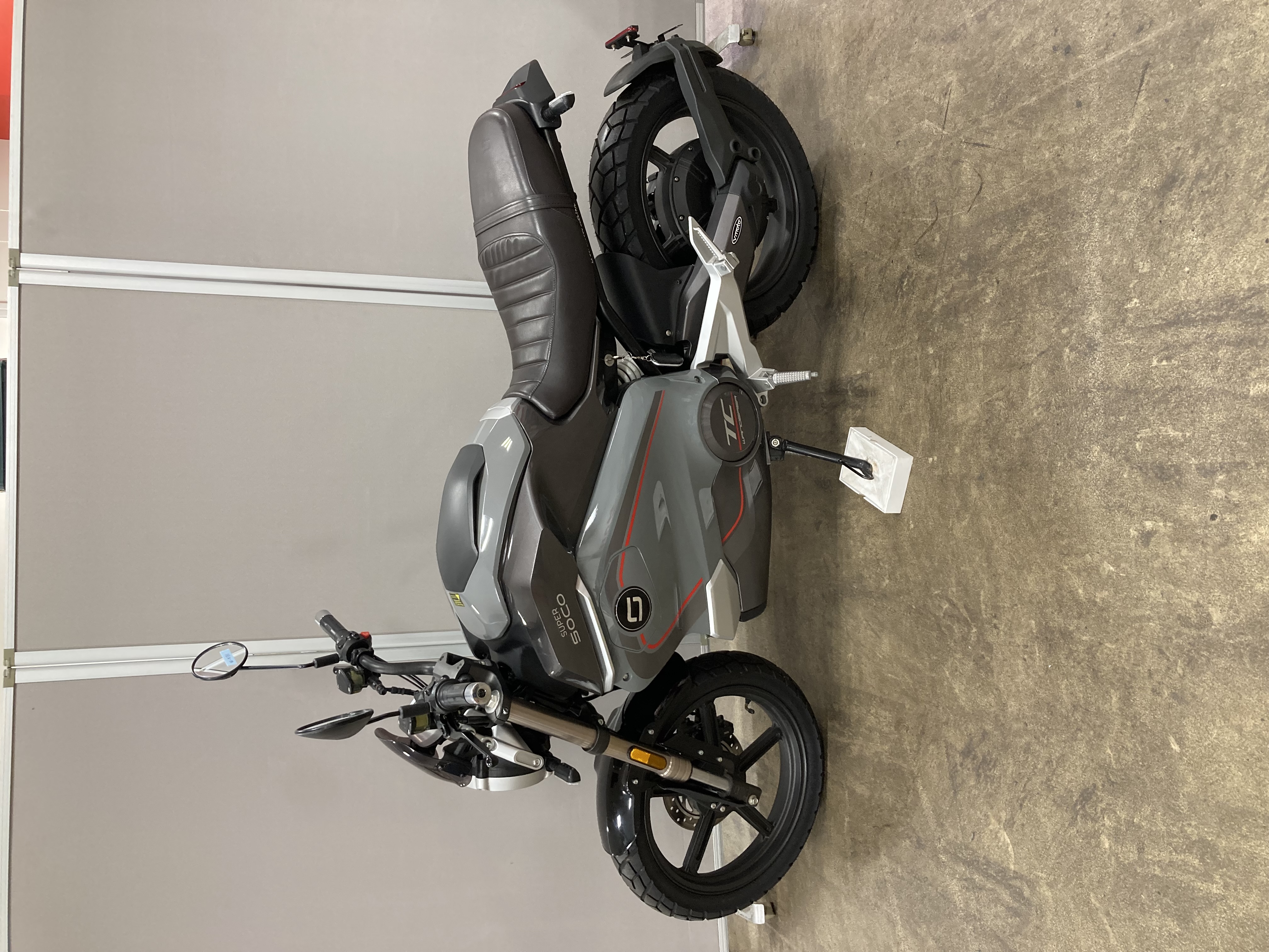 XEAM SUPER SOCO TC WANDERER 2バッテリーモデル ナルドグレイ 2022年式 LYSTCA212N1000451